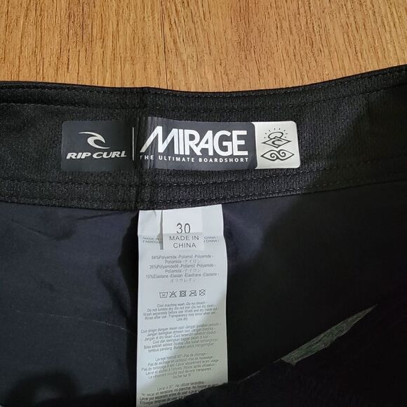 Rip Curl 3 2 One Mirage Cordura Boardshorts Black Grey Men's Size 30 Waist New - Picture 4 of 14